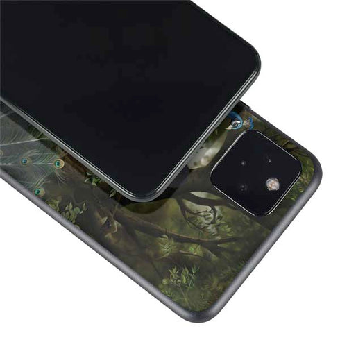 Woman with Peacocks by Nene Thomas Google Pixel 5a Skin